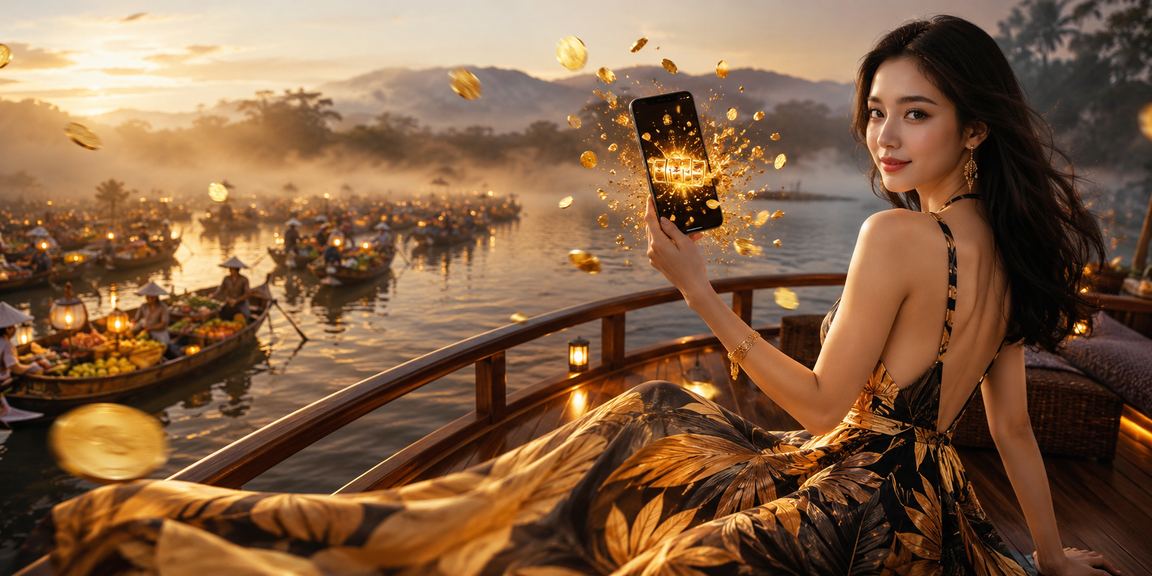 Người dùng tại Đà Lạt tham gia slot game trực tuyến trên điện thoại trong không khí se lạnh
