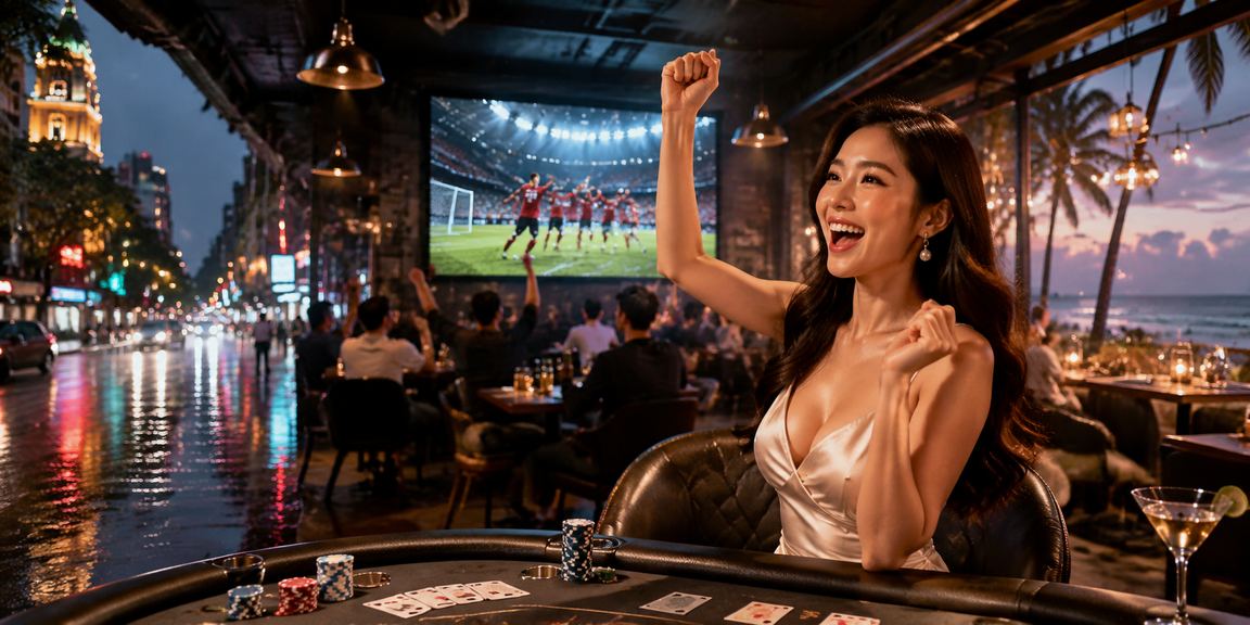 Người chơi tham gia trò chơi bài tại sòng casino Hà Nội
